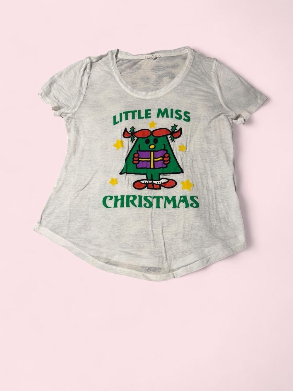 Maurices White 'Little Miss Christmas' Graphic Tee